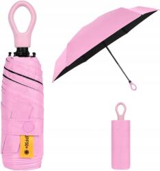 Nagyméretű, Összecsukható Esernyő Unisex Premium Minőség Rózsaszín (PARASOL PARASOLKA SKŁADANY RÓŻOWY)