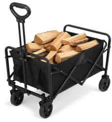 Malatec Összecsukható, strapabíró szállító kézikocsi masszív acélvázzal