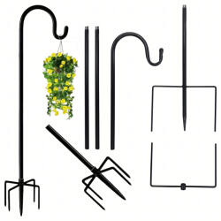 Malatec Akasztó növényeknek, virágoknak, etetőknek, kerti lámpásoknak, virágállványnak 160 cm