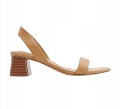 Reserved Barna Cipő Szandál Pántos Sarok Bebújós Öko Bőr 40-ES (168AQ)