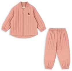 Konges Sløjd gyerek együttes EVI THERMO SET - narancssárga 116