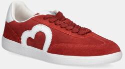 Moschino velúr sportcipő - piros Női 40