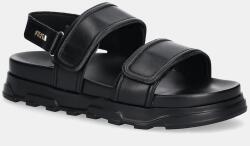 Furla bőr szandál Sporty Chic Sandal - fekete Női 38