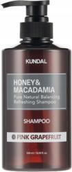 KUNDAL Honey & Macadamia Nature Sampon Rózsaszín Grapefruit 500 ml (8809568740401)