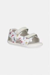 Garvalin gyerekszandál bőrből - fehér 20