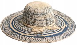 Szaleo Corinne strand sapka női nyári nagy karimájú elegáns sötétkék