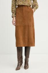 Marella velúr szoknya ZEUS - barna 36