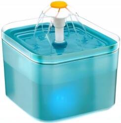 Aonboy Macska itató szökőkút 2L Led csendes szivattyú aktív szén szűrő (B0937J3K1H)