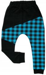 Gamet Baggy fiú nadrág kék kockás zsebekkel kényelmes slim Gamet 128