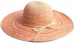 Szaleo Corinne strand sapka női nyári nagy karimájú stílusos fonott vörös