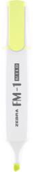 Zebra Szövegkiemelő 3, 5 mm, Zebra FM-1 Mild, sárga (55510) - tintasziget