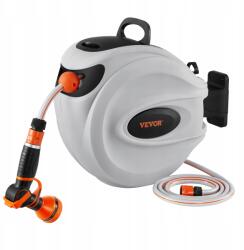 Vevor Feltekercselhető Tömlődob 35M x 12MM 200PSI Sötétszürke Falra Szerelhető (2023)