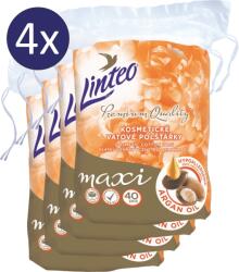 Linteo Premium maxi sminklemosó korongok, argánolajjal, oválisak 40 db