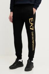EA7 Emporio Armani melegítő férfi pamut - fekete S - answear - 41 990 Ft
