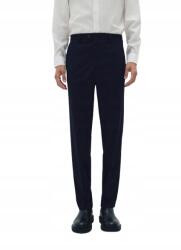 Reserved Sötétkék Klasszikus Kantáros Nadrág Sima Egyenes Zsebekkel Reserved 50
