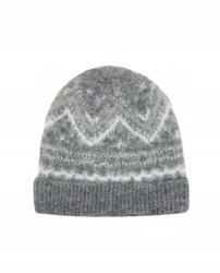 Reserved Szürke Mintás Téli Sapka Gyapjúkeverékkel Reserved Univerzális