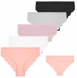 Moraj 5x Varrat nélküli Bugyi Női bugyi Lézervágott Sima Klasszikus Moraj S (Figi bezszwowe)