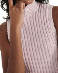 Reserved Rózsaszín Rövid Pamut Kötött Ujjatlan Mellény Reserved M