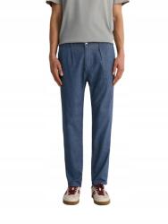 Reserved Kék Anyagú Klasszikus Chinos Gumis Deréknadrág Reserved S