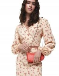 Reserved Narancssárga Felső Blúz Hosszú Ujjú Kivágás A Hátán Megkötős L