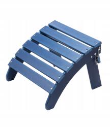 Vevor Adirondack Ottomán, 47, 5 cm x 48 cm x 35 cm, Hdpe Összecsukható Lábzsámoly, Kék (KZDADLDKTTQPVXC)