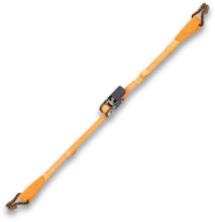 BETA 8188CG25 3 Racsnis 2 horgos rögzítő heveder, LC 375 kg nagy szakítószilárdságú polieszter szalag (PES) (ROBUR 8188CG/25-3000) (BETA-081880430)