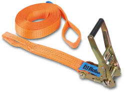 BETA 8182A 8, 5 racsnis rögzítő rendszer 2 tartógyűrűvel nagy szakítószilárdságú poliészter heveder (PES) terheléshatár 2.000 kg (ROBUR 8182A/50-MT8, 5) (BETA-081820585)