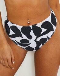 Boohoo Fekete-fehér Fürdőruha Alsó Bikini Mintás Maxi Tall Boohoo 38