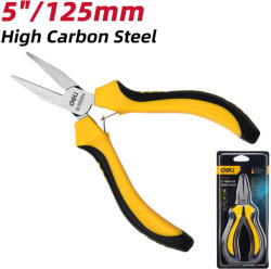 Deli Mini hajlított csőrű fogó 5 DL103204