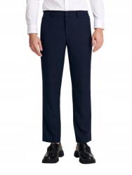 Reserved Sötétkék Szövet Nadrág Slim Chinos Fazon Zsebekkel S