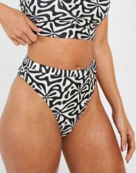 Boohoo Klasszikus Fazonú Bikinialsó Magas Derekú Boohoo 38-AS