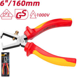 Deli Szigetelt blankolófogó 6" DL515006