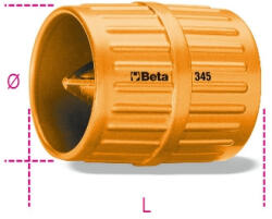 Beta 345 Csősorjázó, műanyaggal bevont fémtest (BETA 345) (BETA-003450001)