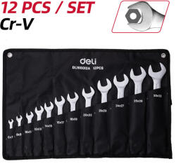 Deli Villáskulcs készlet 12 db-os DL160012A