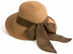 Szaleo Velma női nyári sapka strand városi elegáns bézs