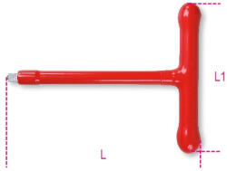 Beta 910MQ/T 3/8" T-hajtószár, szigetelt (BETA 910MQ/T) (BETA-009100807)