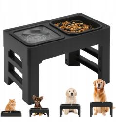 Els Pet Kutyatál 2in1 Állványon Dupla Lassító Nem tapadó Állítható (miska spowalniająca niechlapiąca)