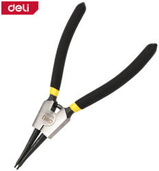 Deli Külső egyenes seeger fogó 7" 180mm DL104107