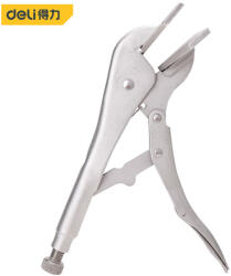 Deli Lemez zárófogó 10" DL20016