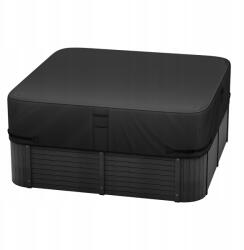 Vevor Pokrywa jacuzzi 223, 5x223, 5x50, 8 cm Odporny Na Warunki Atmosferyczne Czarny (BLKRSYGGZFXLJH)