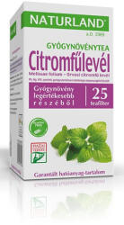 Naturland Citromfűlevél tea filteres 25x1 g, CSOMAGOLÁSSÉRÜLT