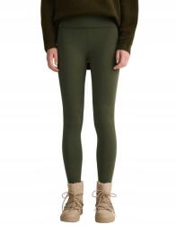 Reserved Olivazöld Magas Derekú Leggings Klasszikus Sima Hosszú Illeszkedő Xs