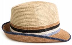 Szaleo Mairos nyári sapka trilby természetes stílusos fonott Világos barna