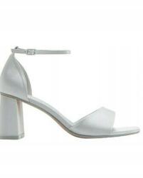 Reserved Magassarkú Szandál Szürke Oszlop Szögletes Orr Klasszikus Csat 38-AS (617BR)