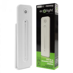 Ecolight RF érintős távirányító mono színes vezérlőkhöz MONO V1 és V1-L 1 zónás fehér fényerőszabályzó R11 Ecolight (ECOAKC0506)