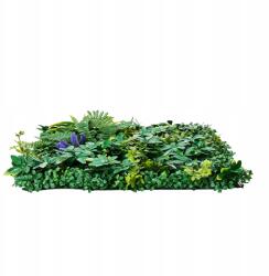  Fali Panel Növény 12db 50x50x5CM Fotorealisztikus Mesterséges Növény (PJSRZZWQ12PC)