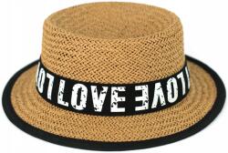 Szaleo Modern Love női nyári sapka városi strand sapka könnyű Világos barna (cz21701-1)