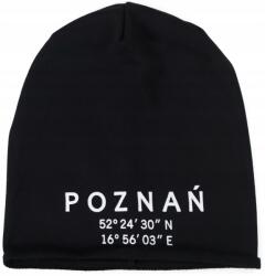 Szaleo Beanie Nagyvárosi sapka átmeneti, pamut, fekete (cz21298-4)