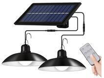 Masterled Napelemes LED magasba építhető lámpa, 2 darab, 3, 6 W, 6500 K, hideg fényű, mozgás- és alkonyérzékelővel, fekete, IP44, Masterled (LVTSOL0524)