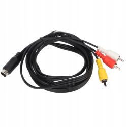  Mini Din Kábel 9 Pin Férfi 3 Férfi Rca 180CM Digitális Kamerákhoz (WFFVS6953)